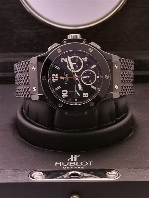 hublot big bang black magic ceramic bezel automatic|Hublot black magic.